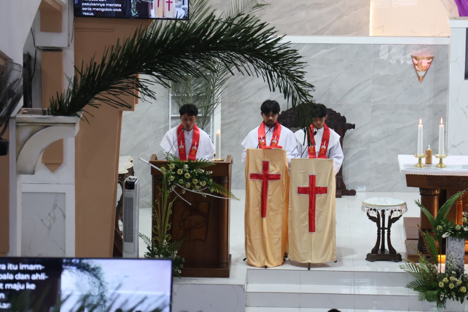 Pembacaan Kisah Sengsara Kristus (Minggu Palma)